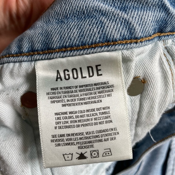 AGOLDE Toni Slim Jean Size 25 - Picture 7 of 13